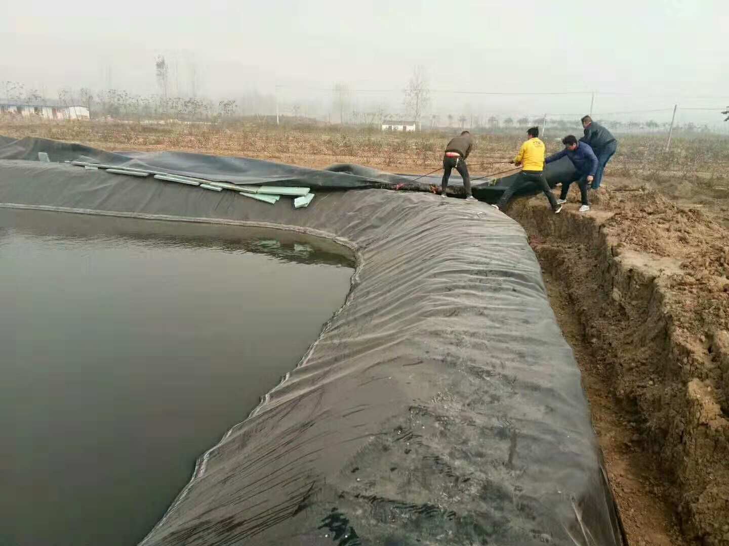 沼气池施工